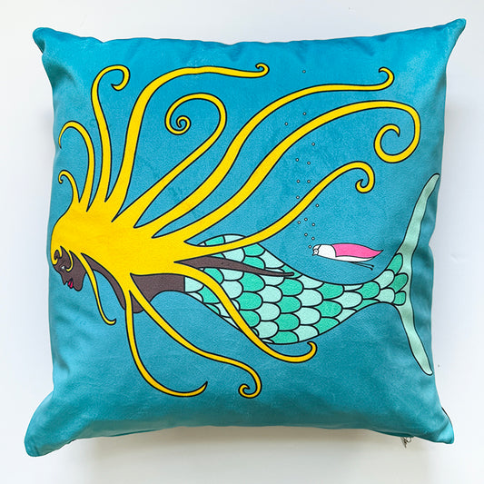Hairy Mermaid Cushion