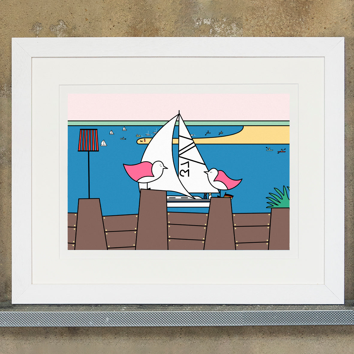 Love Sailing - Art Print