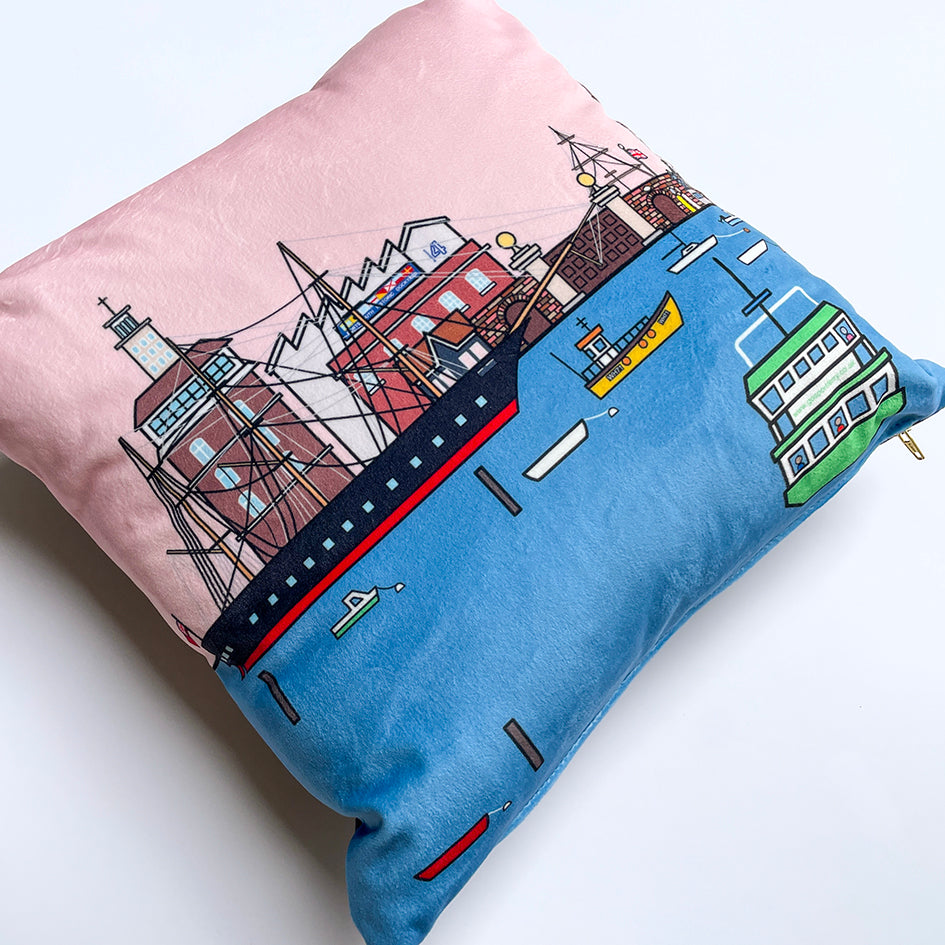 Making Memories - Historic Dockyard, Portsmouth - Cushion