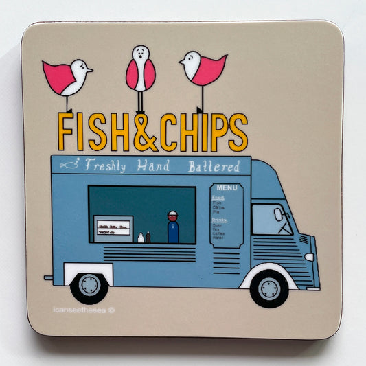 Nothing Better Than Fish & Chips Coaster
