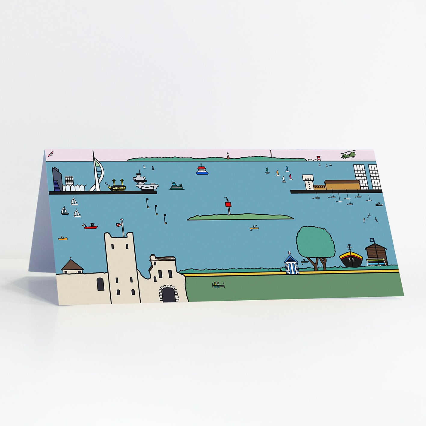 Portchester Castle Card