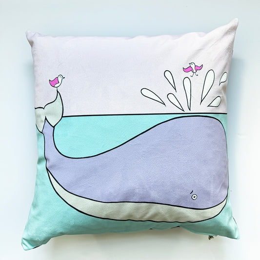 Whale Of A Time Cushion