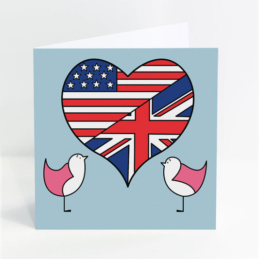 With Love From The UK Card