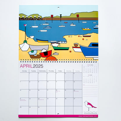 icanseethesea 2025 Calendar