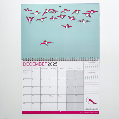 icanseethesea 2025 Calendar