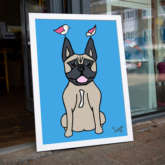 Alfie - French Bulldog - Poster