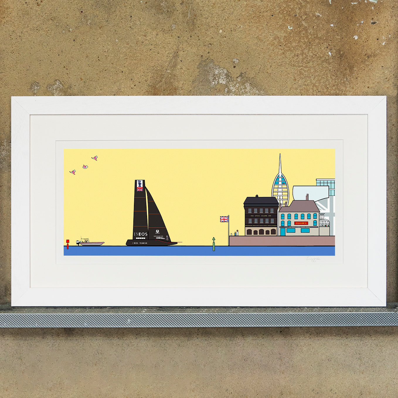 Americas Cup 2020 - Portsmouth - Art Print