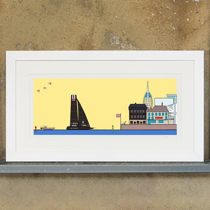 Americas Cup 2020 - Portsmouth - Art Print