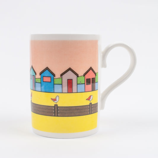 Beach Hut Parade Mug