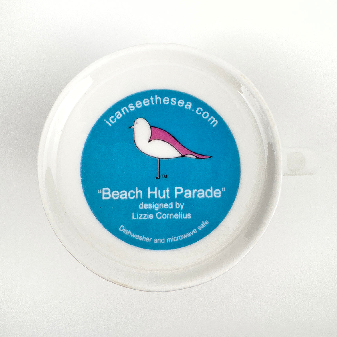 Beach Hut Parade Mug