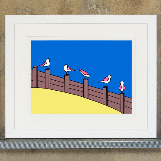 Birds On A Groyne