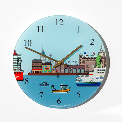 Bon Voyage - Portsmouth - Clock