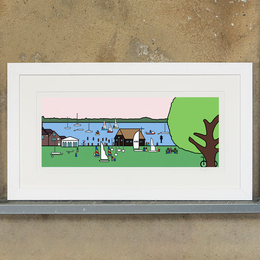 Bosham Sailing Club, West Sussex - Art Print