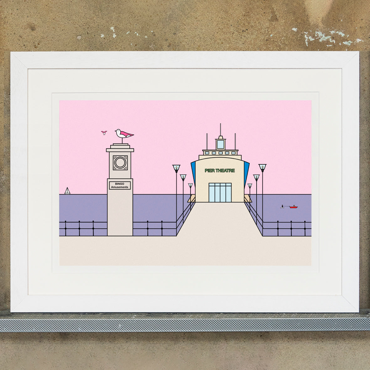 Bournemouth Pier - Art Print