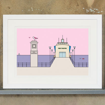 Bournemouth Pier - Art Print