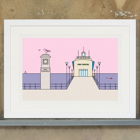 Bournemouth Pier - Art Print