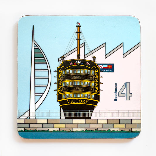 HMS Victory Coaster (Blue)