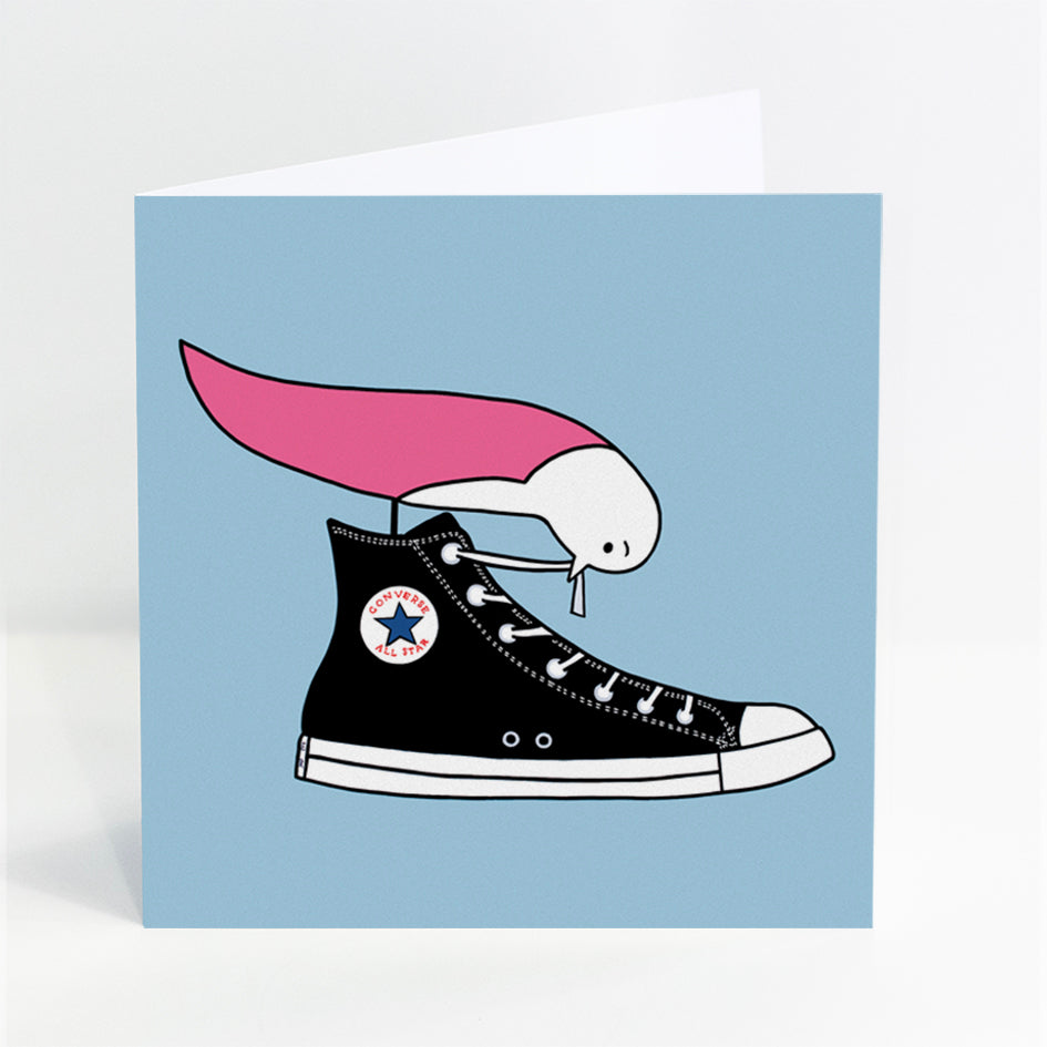 I Love My Converse Card