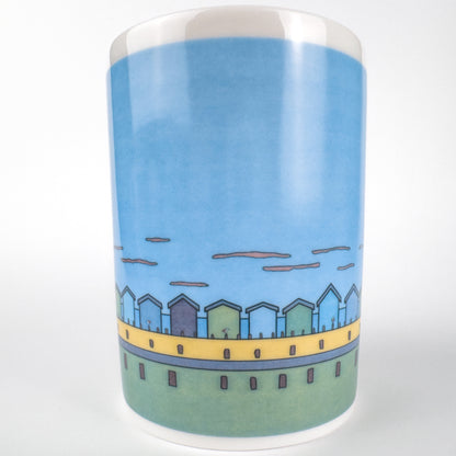 Moonlight Memories - Beach Huts - Mug