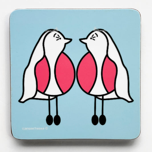 Just Married Ladies Coaster