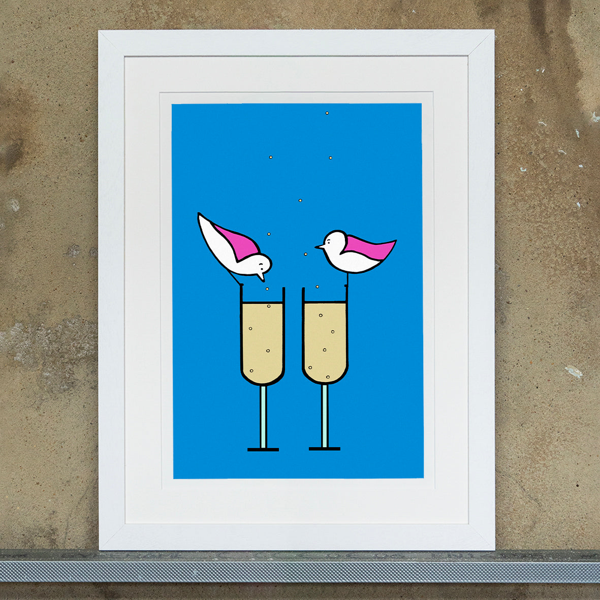 Love Bubbles - Art Print