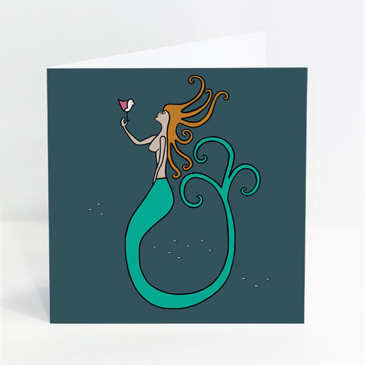 Mermaid Kisses Card