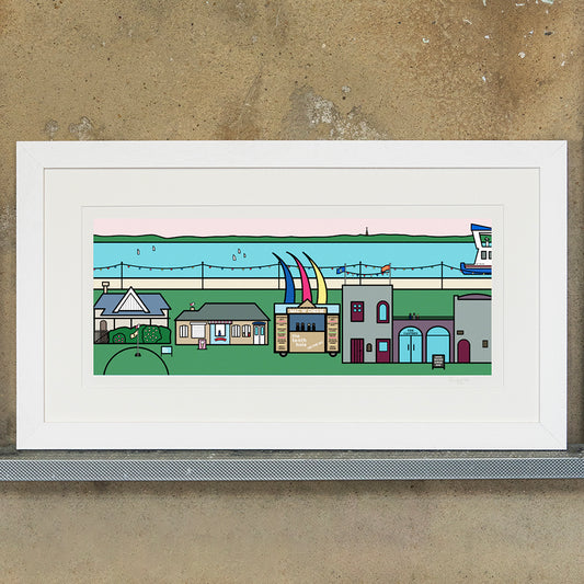 Portsmouth Waterfront - Art Print