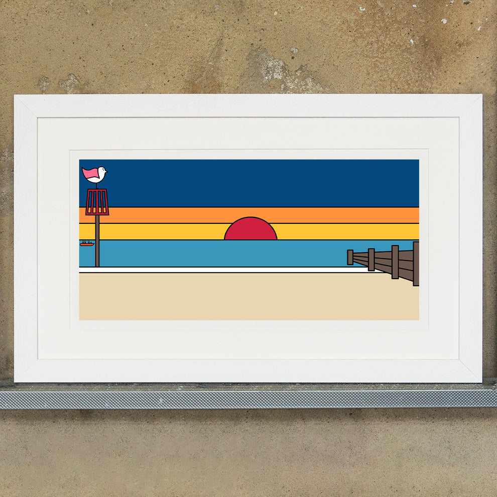 RNLI Sunset - Art Print – icanseethesea | Portsmouth