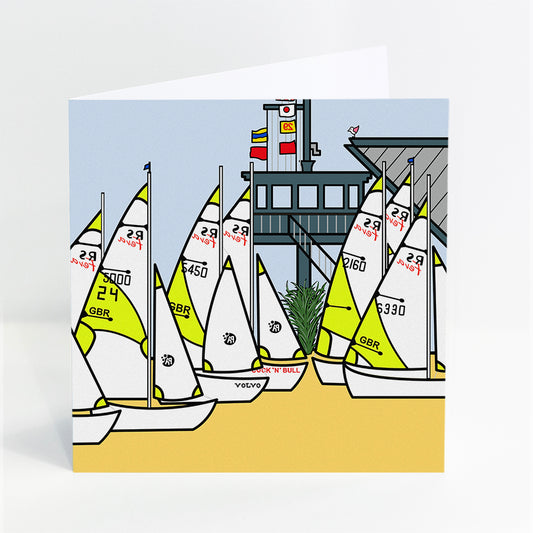 Sailing Feva Card