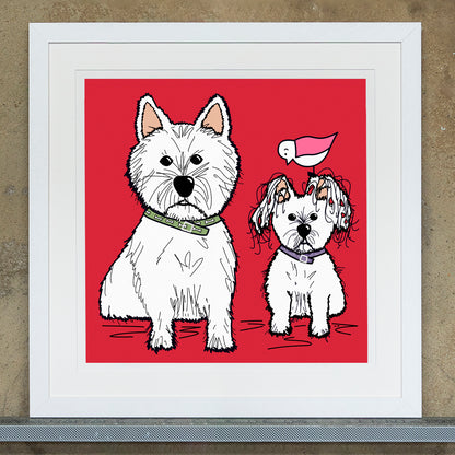 Sammy & Tilly - Art Print