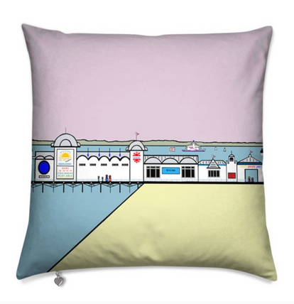 South Parade Pier - Southsea, Portsmouth - Cushion