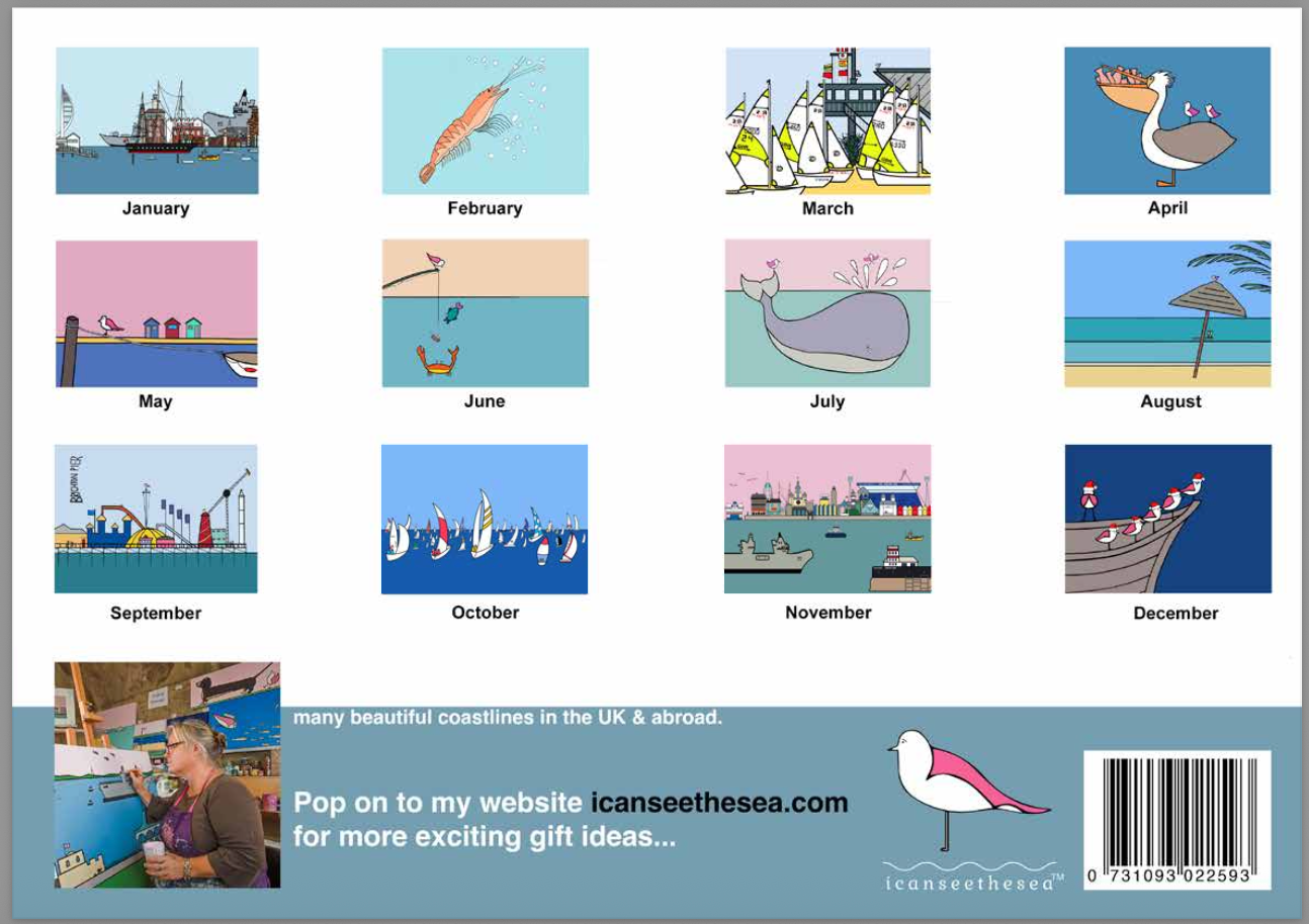 icanseethesea 2027 Calendar