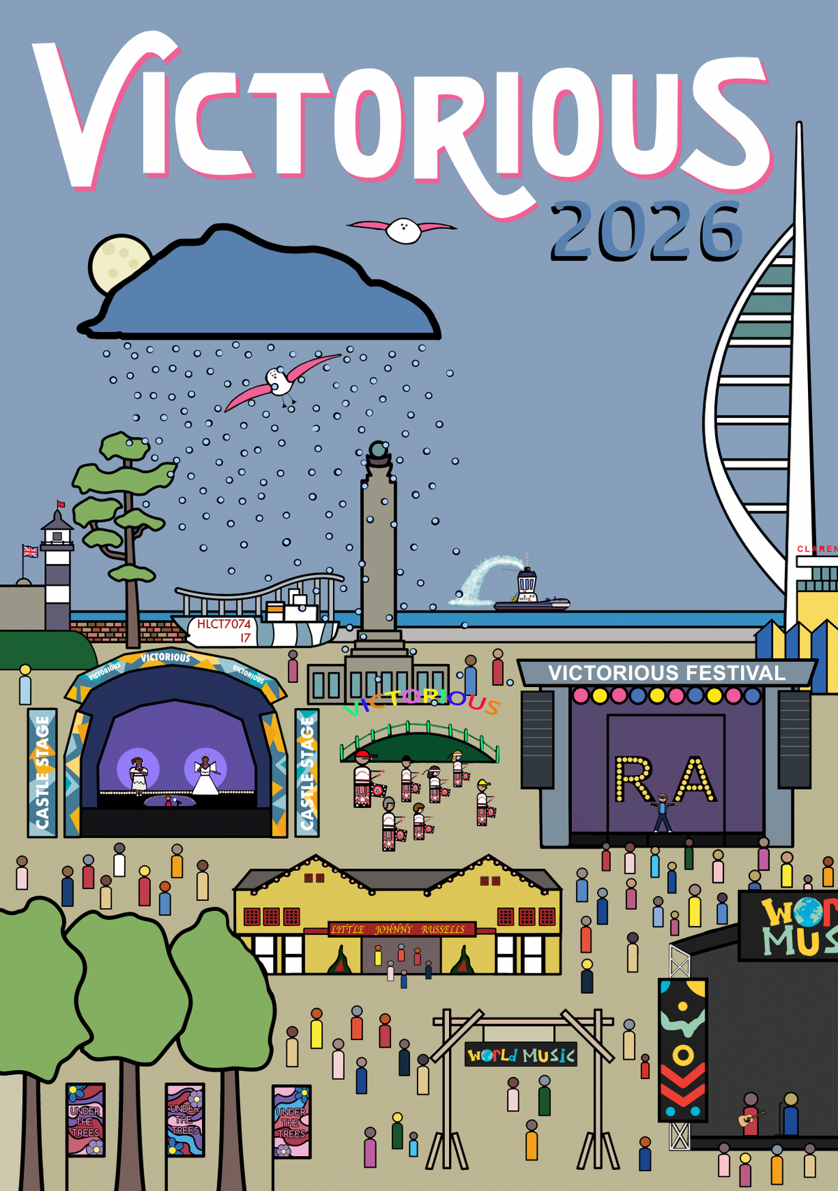 Victorious Festival 2026 Poster