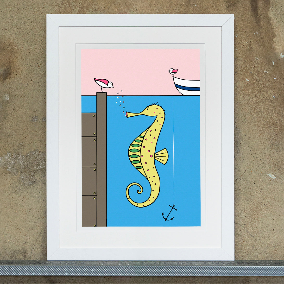 Seahorse - Art Print