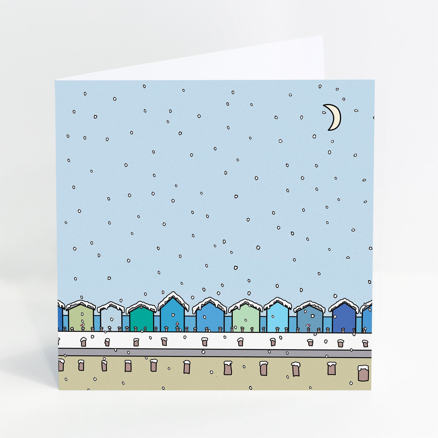 Snow Storm - Christmas Card