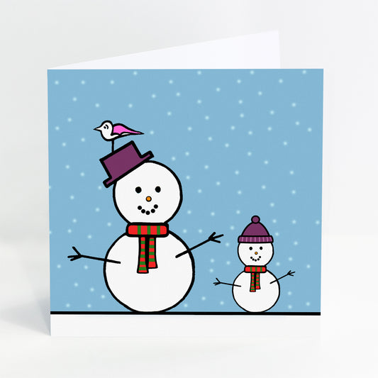 Snowman - Christmas Card