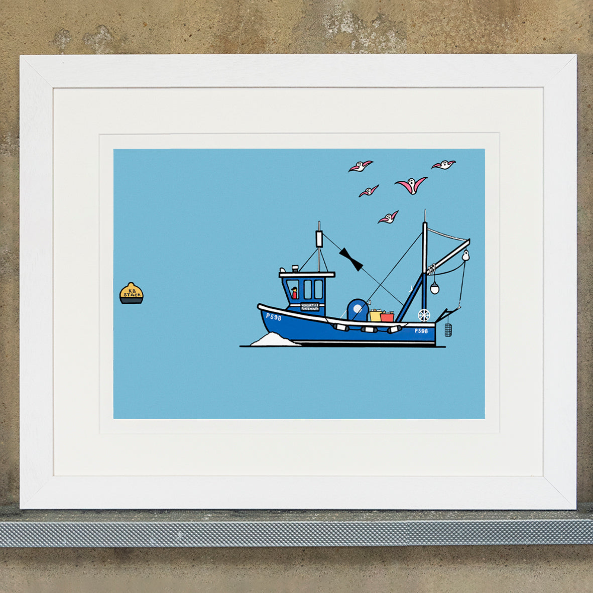 Something Fishy - Portsmouth - Art Print