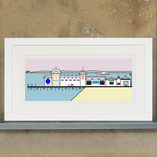 South Parade Pier - Southsea, Portsmouth - Art Print