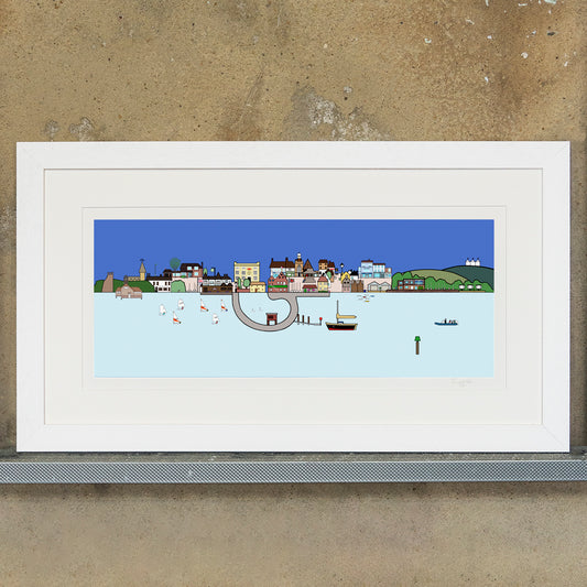 Summer Days At Emsworth - Emsworth - Art Print