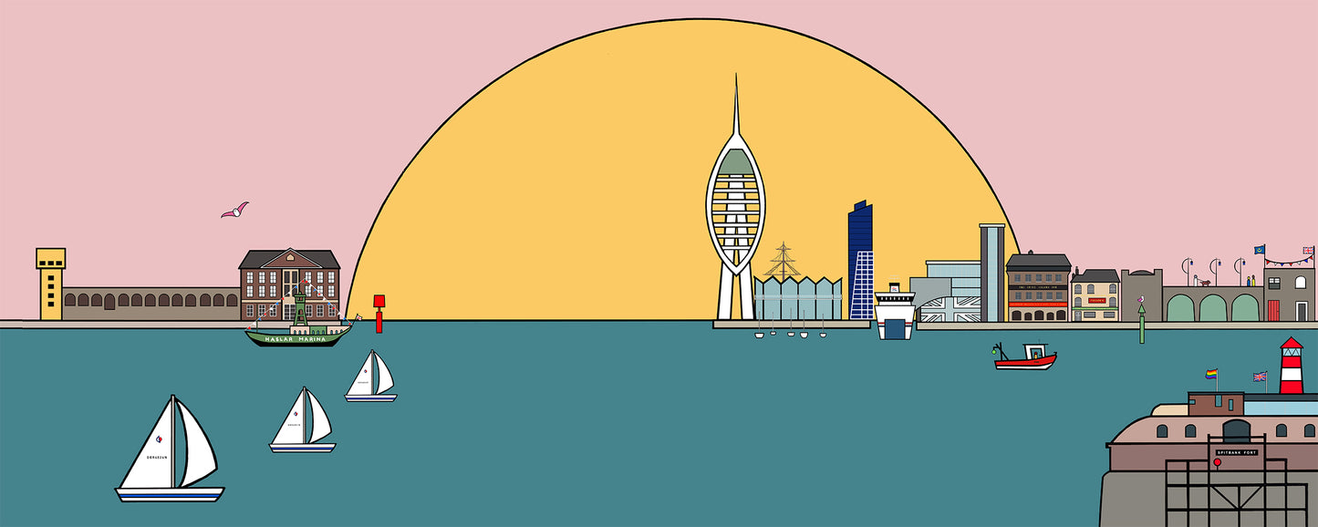 Sundowner - Portsmouth - Print