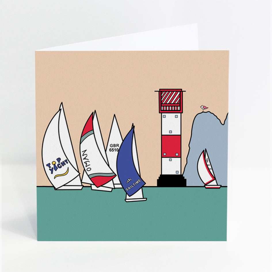 The Needles - Isle of Wight- Card