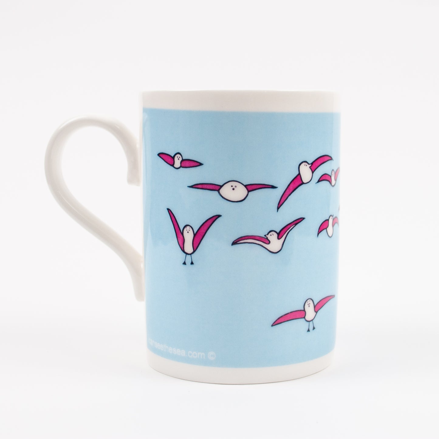 Windsurfing - Flying Seagulls - Mug