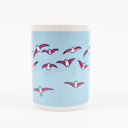 Windsurfing - Flying Seagulls - Mug