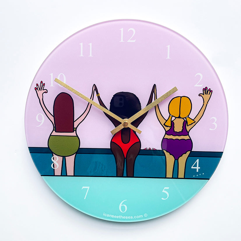 Sisterly Love Clock